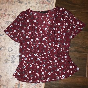 Floral Forever21 Top